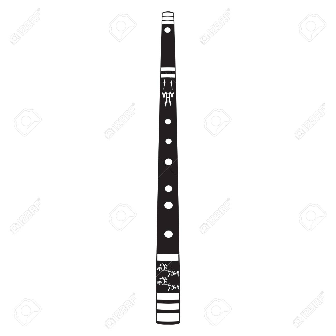 Vector Illustration Of Bansuri Isolated On White Background Royalty Free Cliparts Vectors And Stock Illustration Image 90079394 vector illustration of bansuri isolated on white background