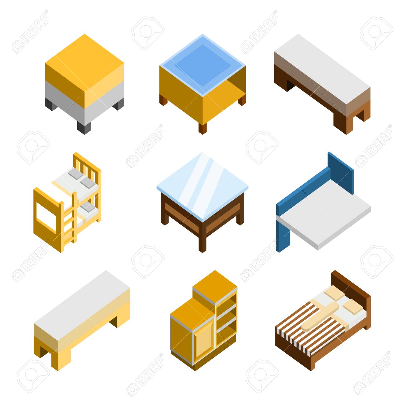 3d アイソメトリックホーム家具ベクトルイラストグラフィックデザインセット のイラスト素材 ベクタ Image 3d アイソメトリックホーム家具ベクトルイラストグラフィックデザインセット のイラスト素材 ベクタ Image