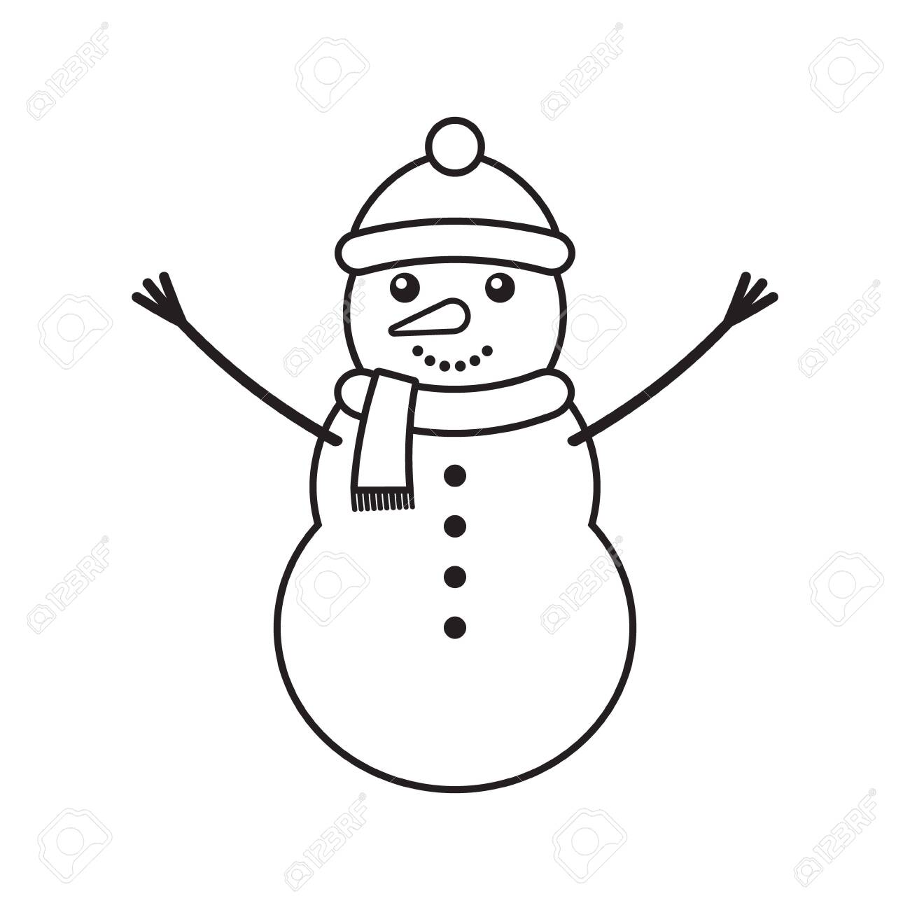 41 AWESOME Snowman Coloring Pages - Cassie Smallwood, image size:1300x1300