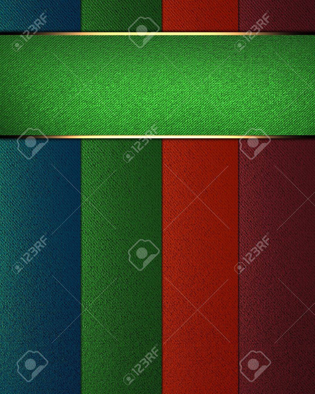 Color Paper Background With Green Name Plate Design Template Stock Photo Picture And Royalty Free Image Image