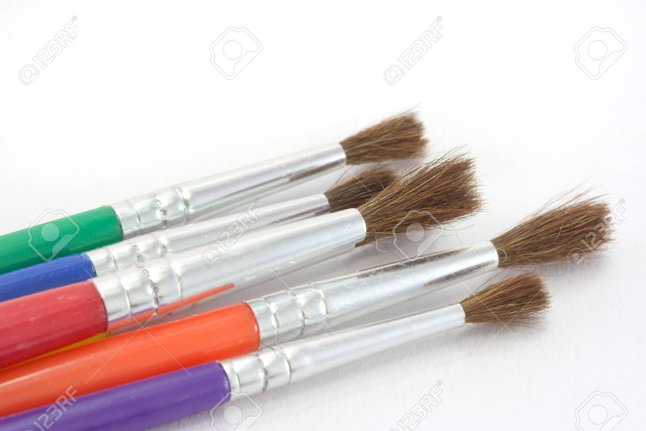 childrens paint brush set