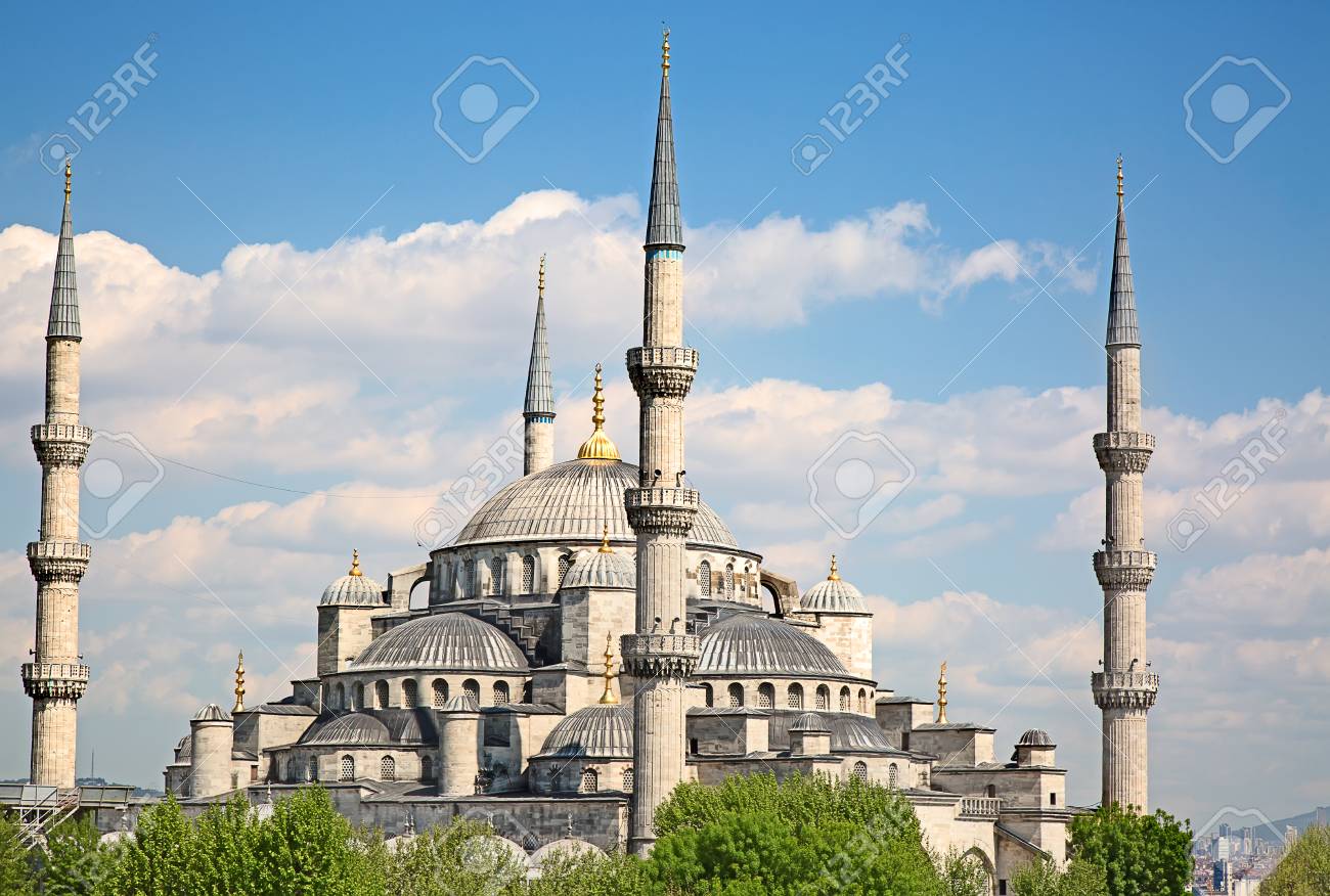 イスタンブール トルコの有名な 青のモスク の写真素材 画像素材 Image