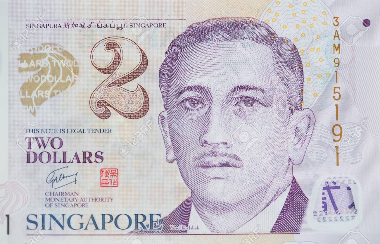 旧紙幣　シンガポール　2ドル　船　Singapore 帆 絵柄 dollars Yahoo!オークション - 美品 シンガポール 2ドル紙幣 2DOLLARS札
