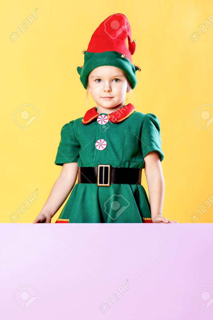 little girl elf costume
