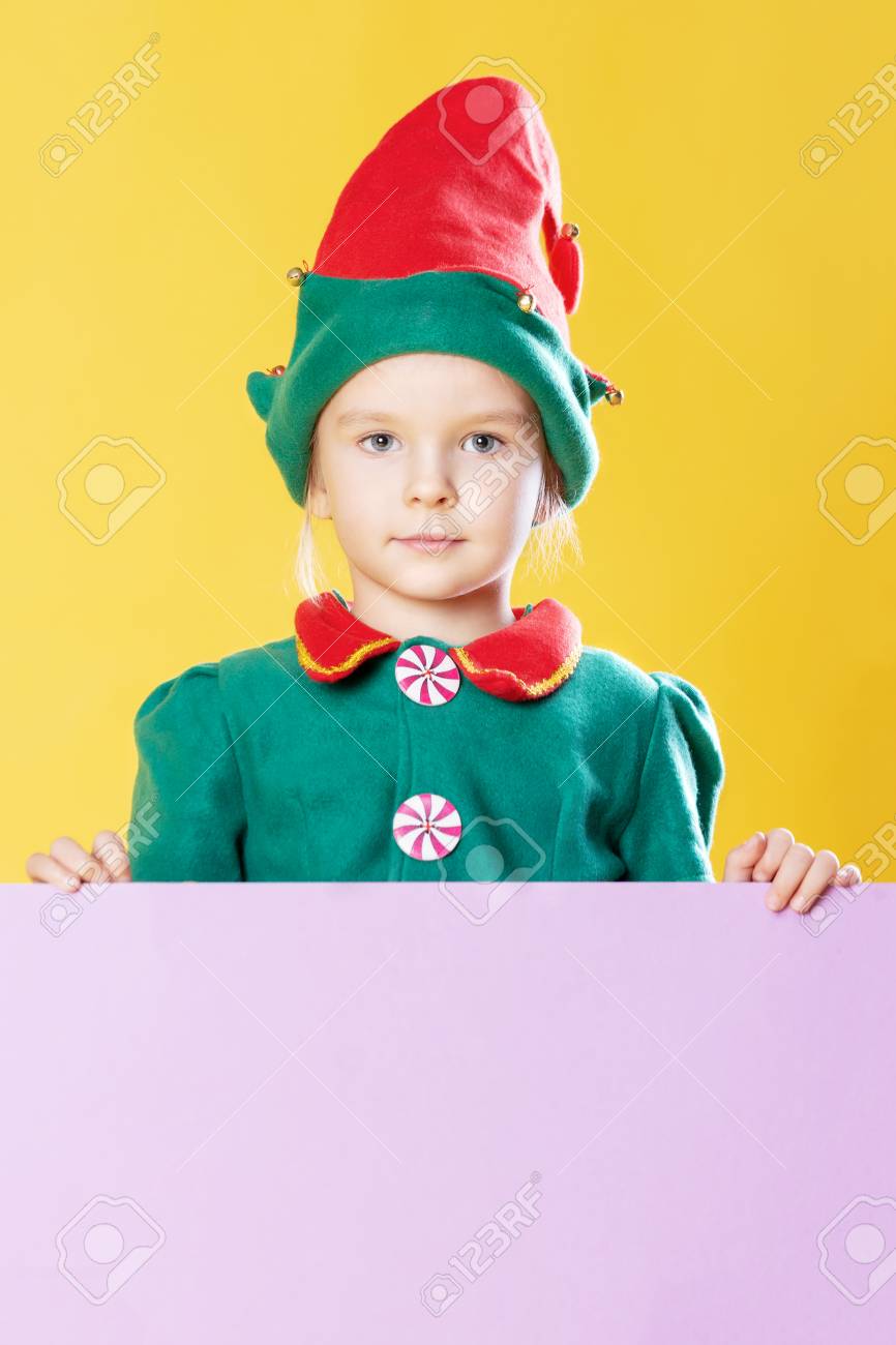 little girl elf costume