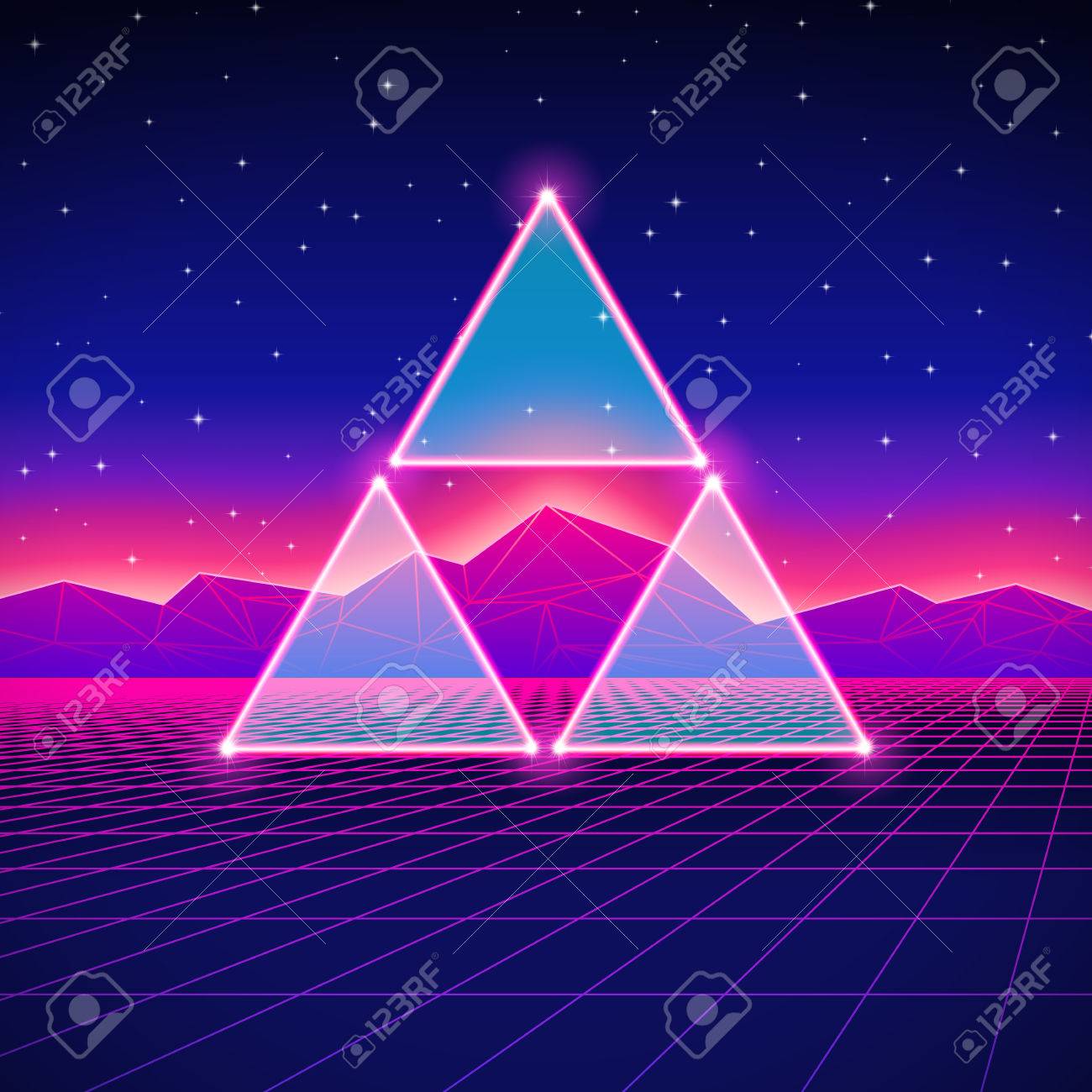 トライ フォース イラスト