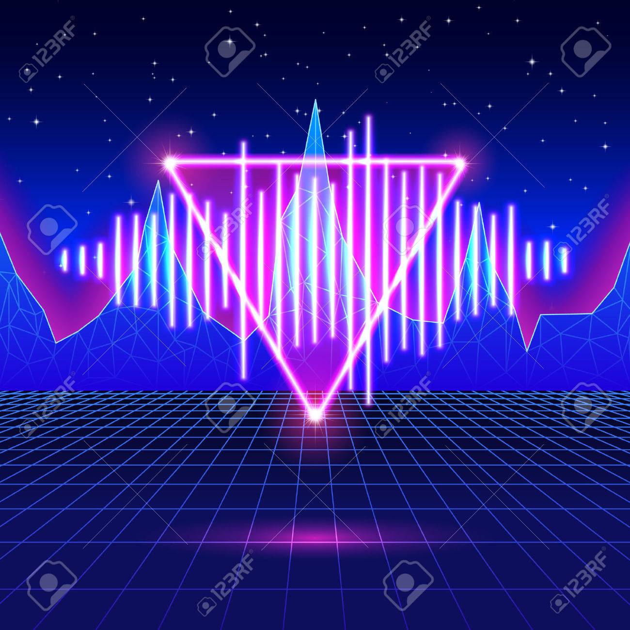 Featured image of post Retro Gaming Background Neon