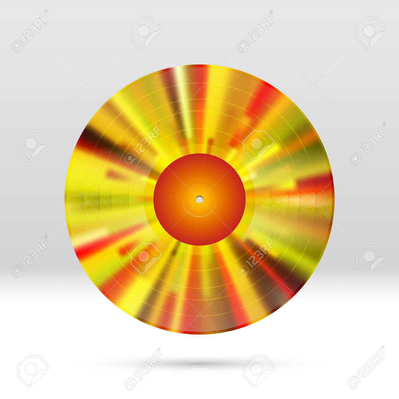 colorful vinyl disc 12