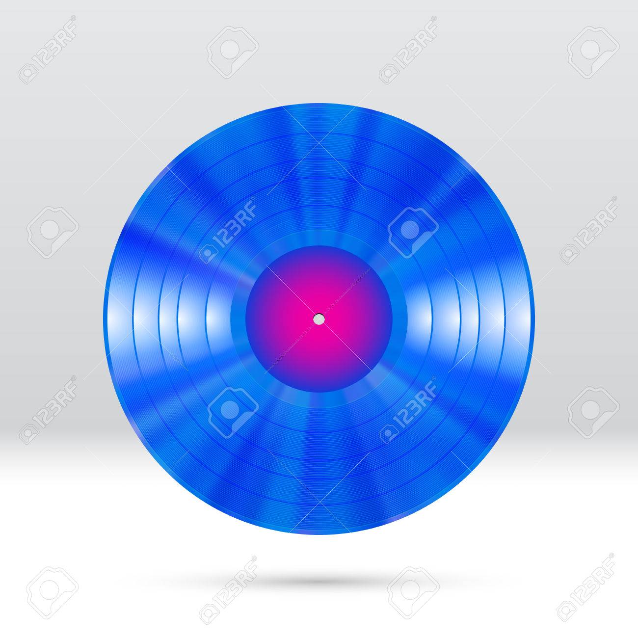 colorful vinyl disc 12