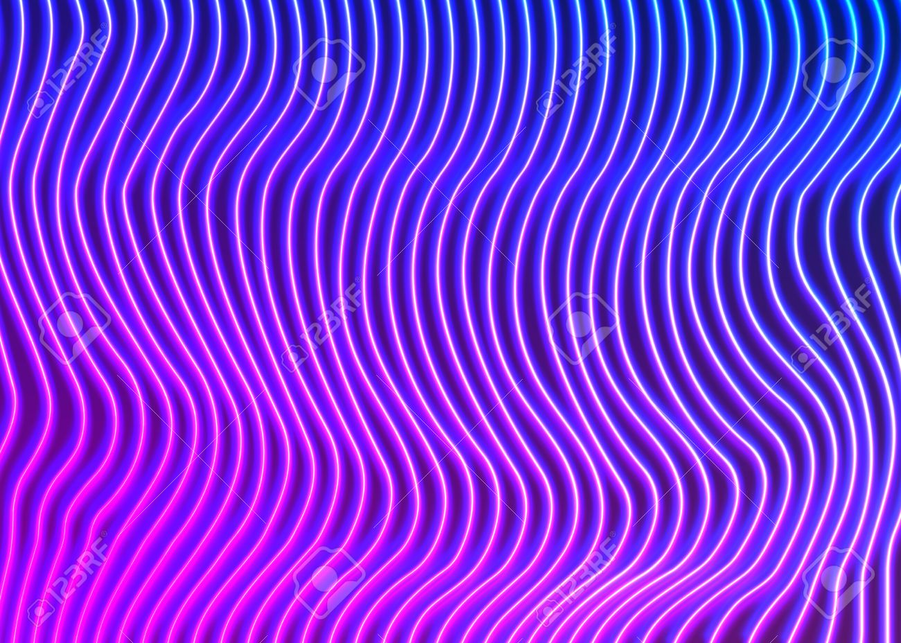 neon lines background with glowing 80s retro vapor wave style