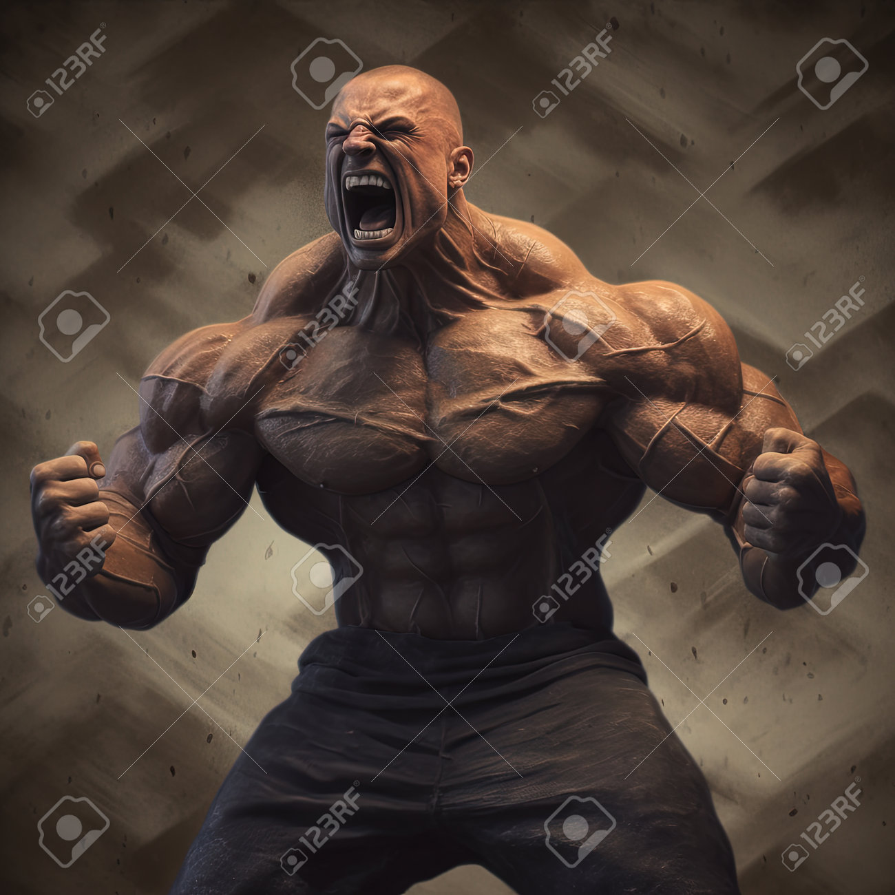 極端なボディービルダー