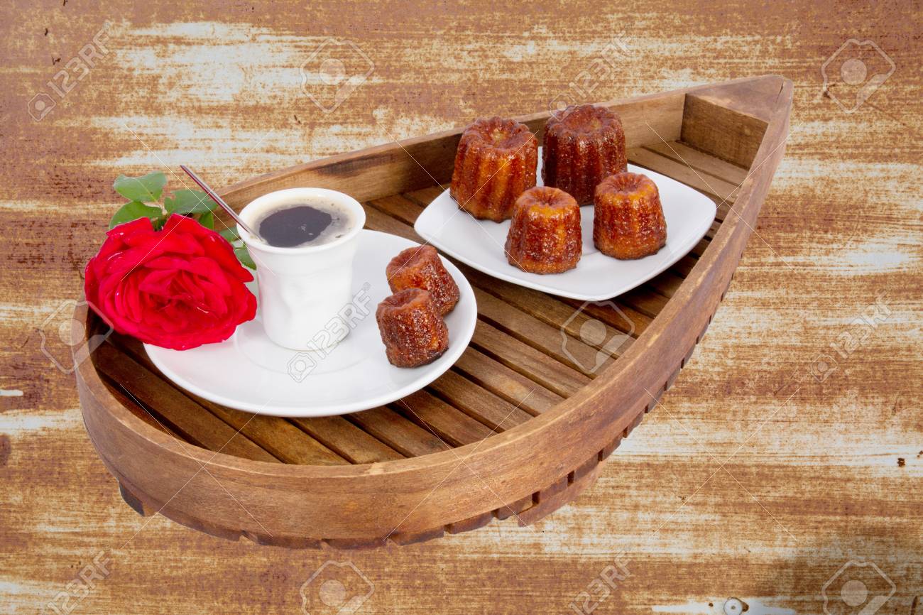 Canele Is Small Bordeaux French Pastry Flavored With Rum And Stock Photo Picture And Royalty Free Image Image 116268320