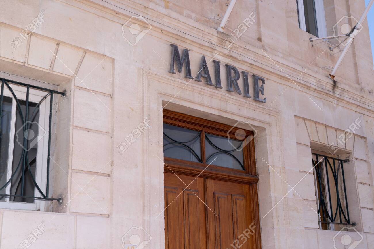 city hall in Margaux village in Medoc France - 129574082 city hall in Margaux village in Medoc France - 129574082