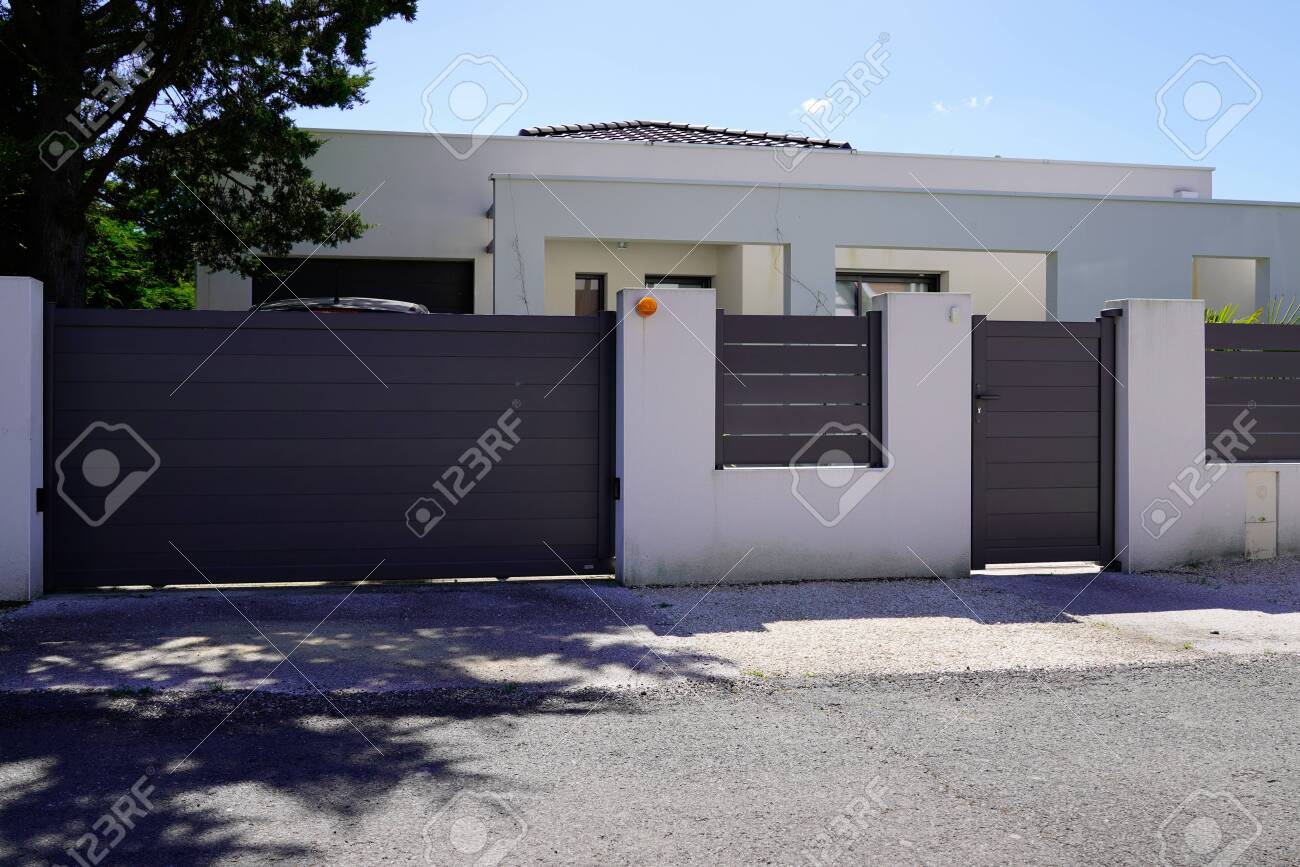 modern home gate