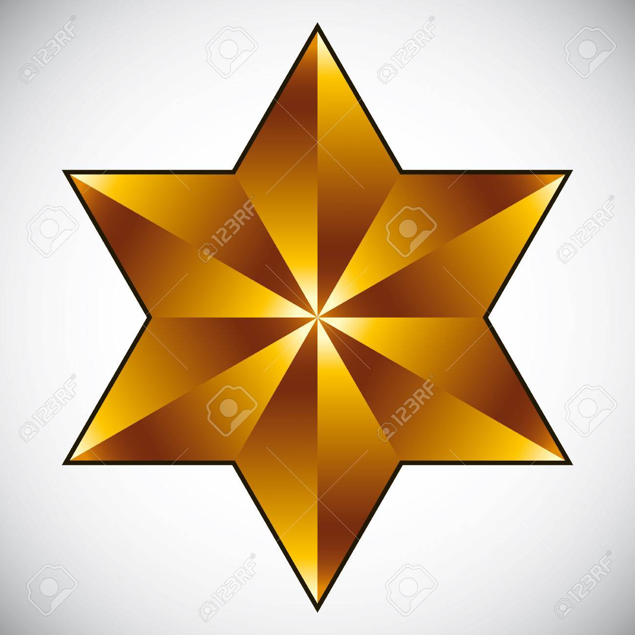 6 ポイント星の分離します のイラスト素材 ベクタ Image 6 ポイント星の分離します のイラスト素材 ベクタ Image