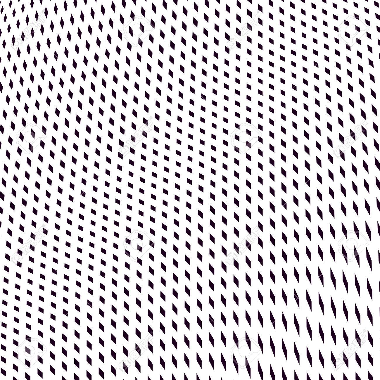 Optische Illusie Moire Achtergrond De Abstracte Monochrome Vector Tegels Ongebruikelijk Geometrisch Patroon Met Visuele Effecten Royalty Vrije Cliparts Vectoren En Stock Illustratie Image 56149989