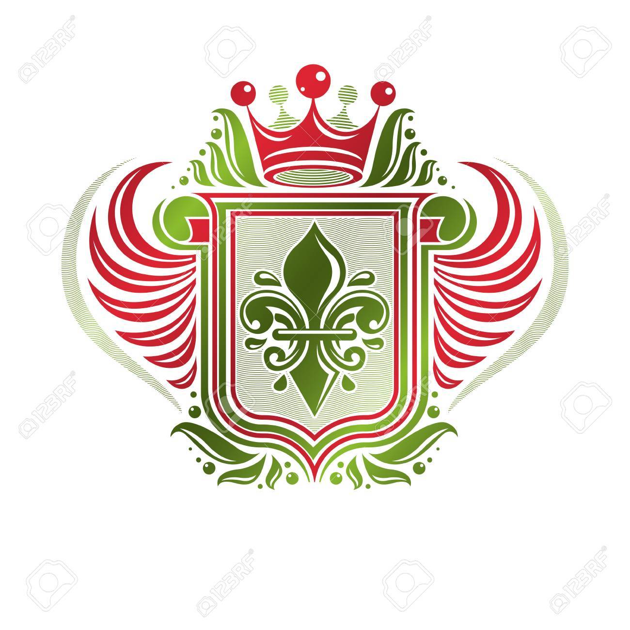 The heraldic lily is the favorite emblem of France 14 The heraldic lily is the favorite emblem of France 2