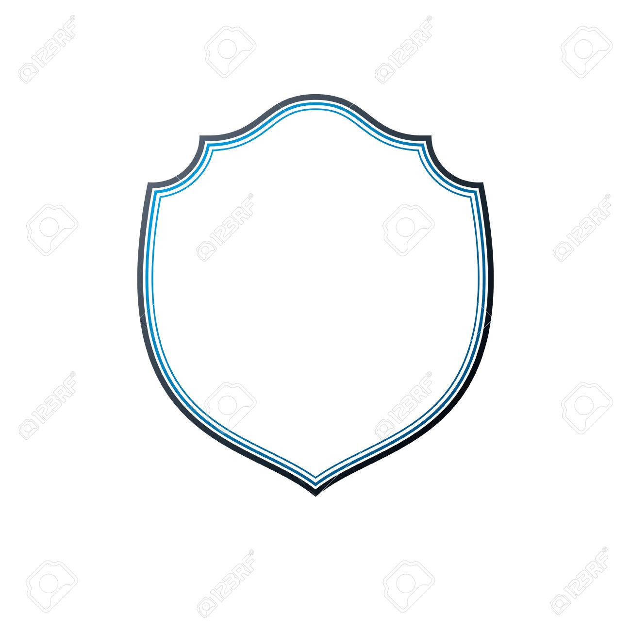 victorian art vector frame with blank copy space vintage heraldic