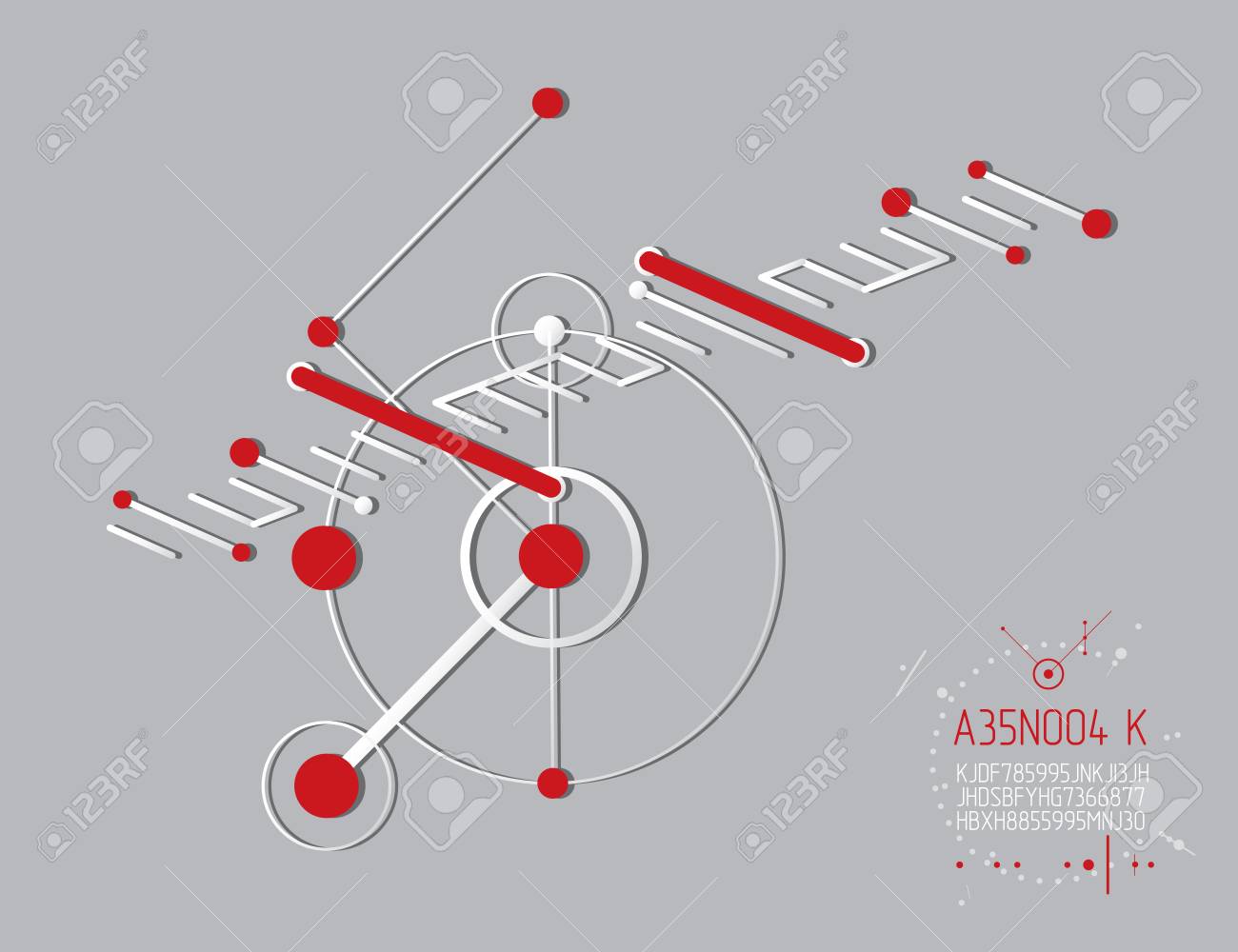 メカニカル方式 円と線を含む図面をエンジニア リング ベクトル 技術的な計画は Web デザインや壁紙や背景として使用できます アート グラフィック イラスト のイラスト素材 ベクタ Image