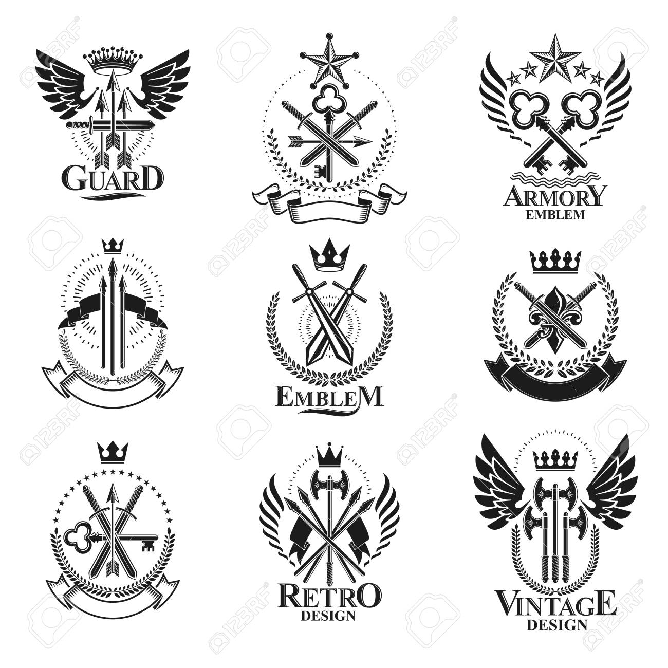 いわゆる ジャーナリスト スリチンモイ エンブレム デザイン ラフト 湖 自分自身