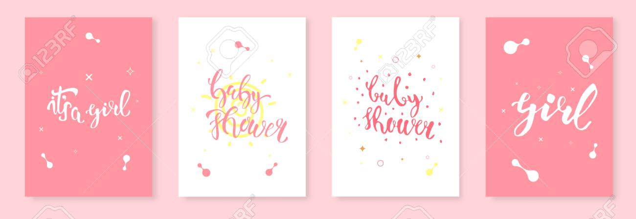 handwritten baby shower invitations