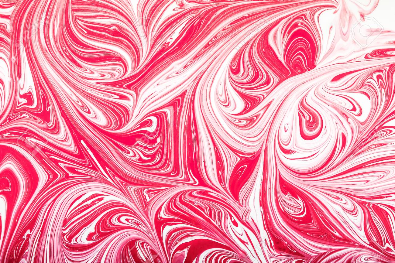 What is red and white mixed together