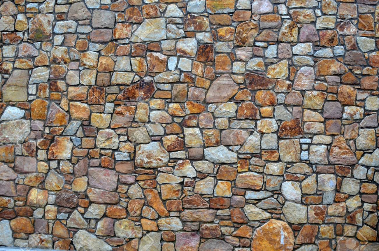 Muro De Piedra De Piedras Naturales También Para Utilizar Como Fondo Fotos Retratos Imágenes Y Fotografía De Archivo Libres De Derecho Image 14619925