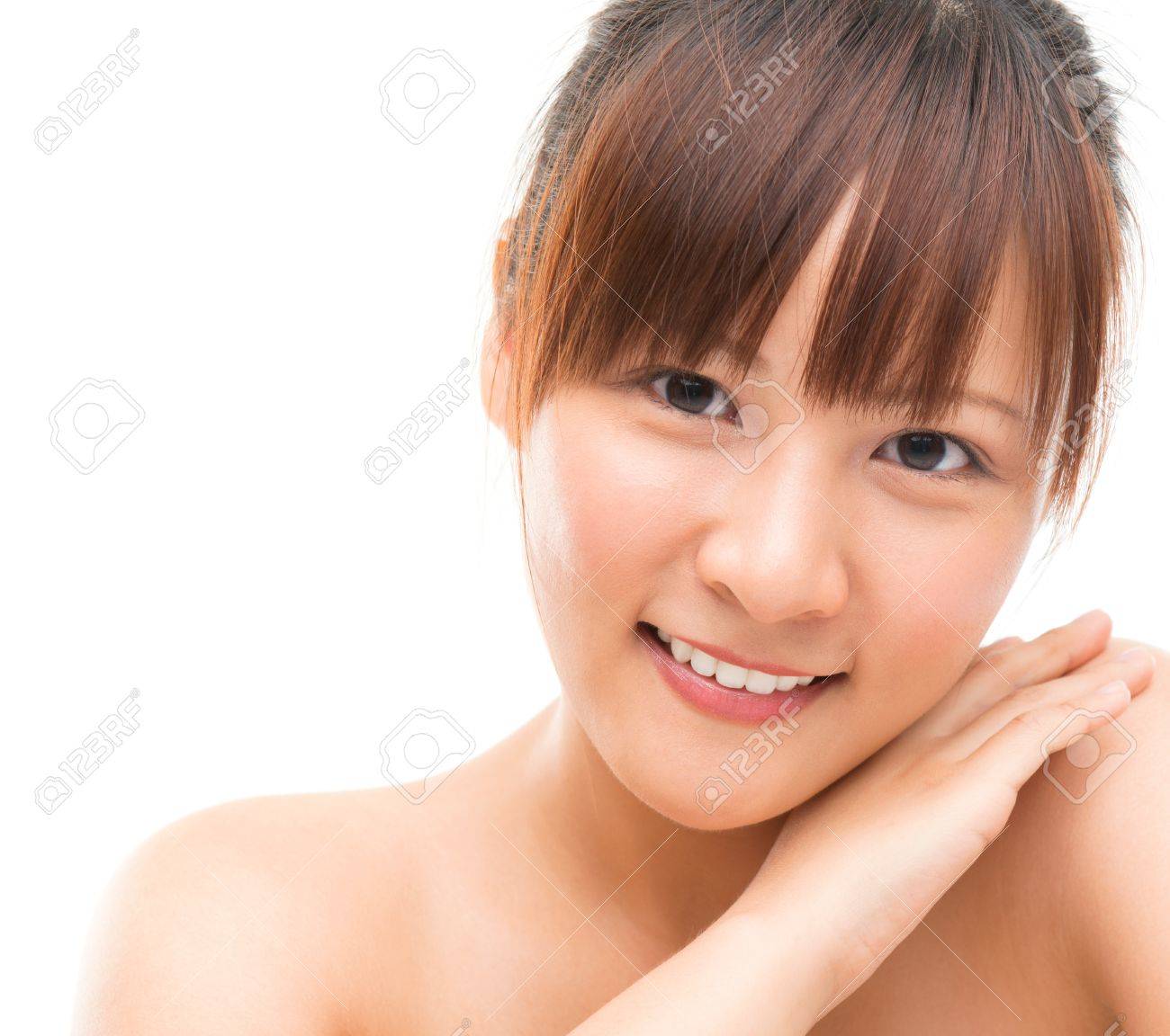 asian girl facial Asian girl facial
