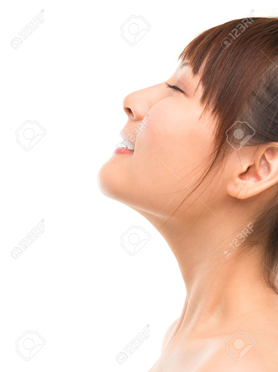 asian girl facial Asian girl facial