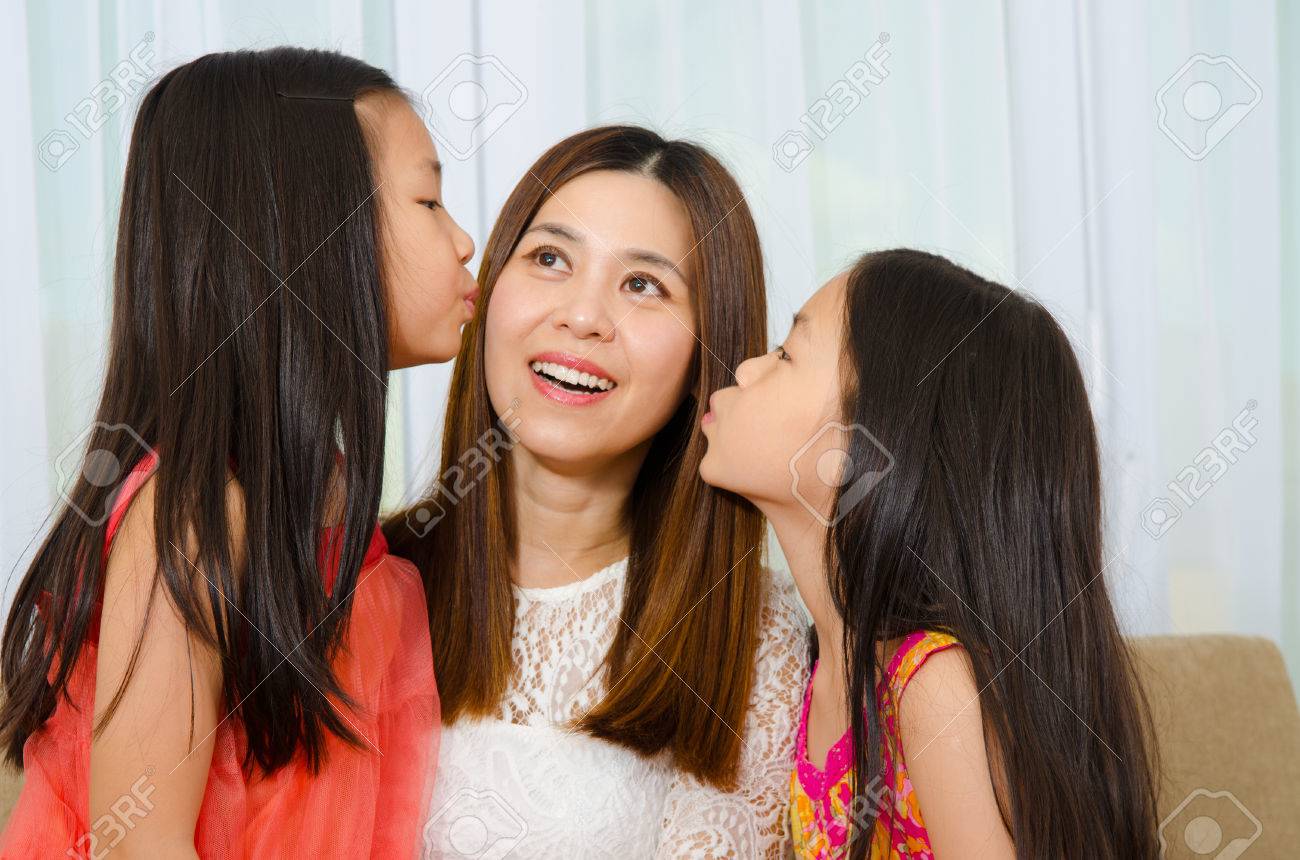 Asian Girl Kisses