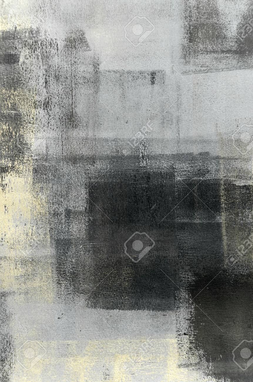 Ivory and Grey Abstract Art Painting - 65109044 Ivory and Grey Abstract Art Painting - 65109044