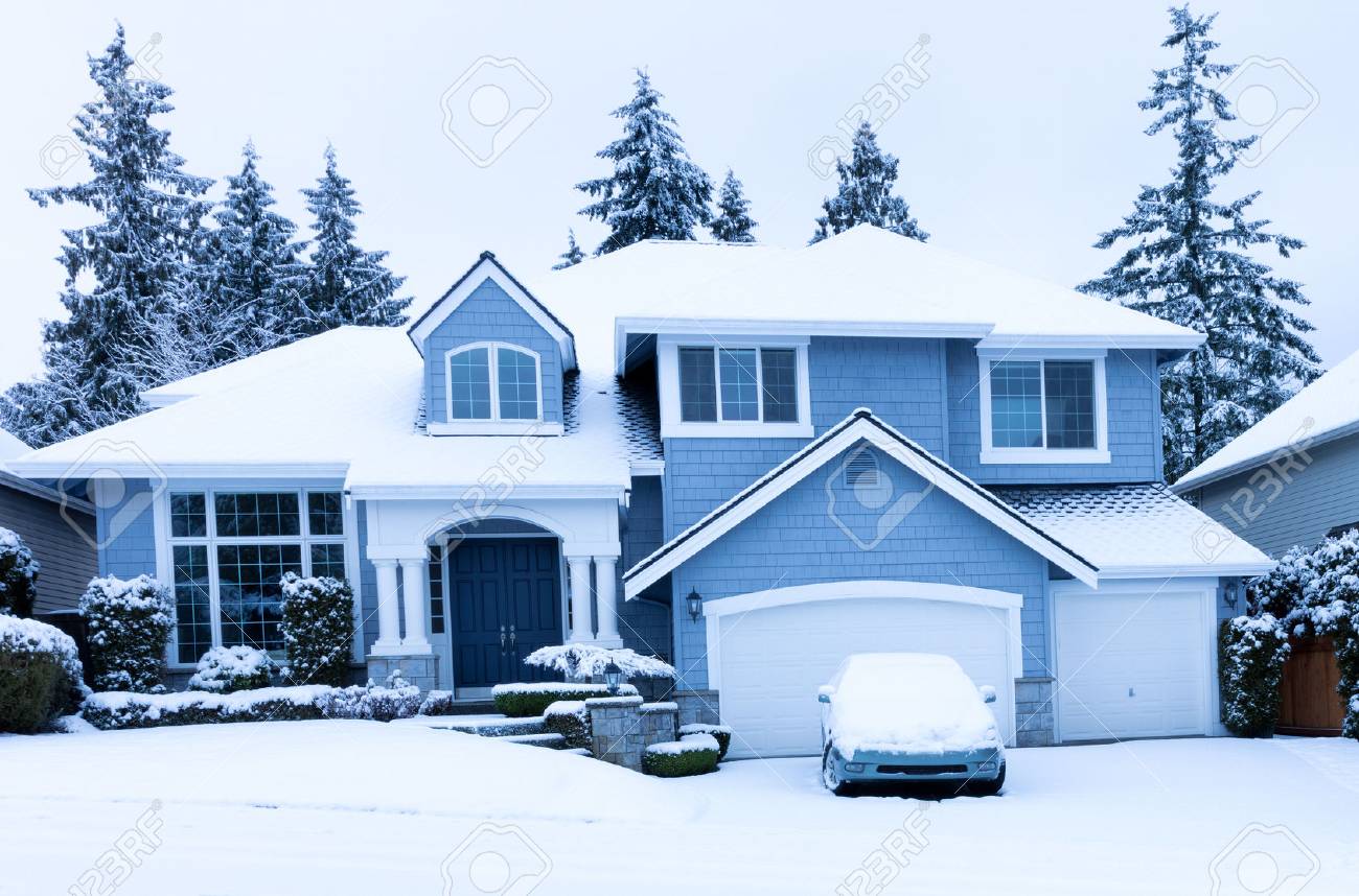 Home During Winter Snow Season Stock Photo Picture And Royalty Free Image Image Home During Winter Snow Season Stock Photo Picture And Royalty Free Image Image