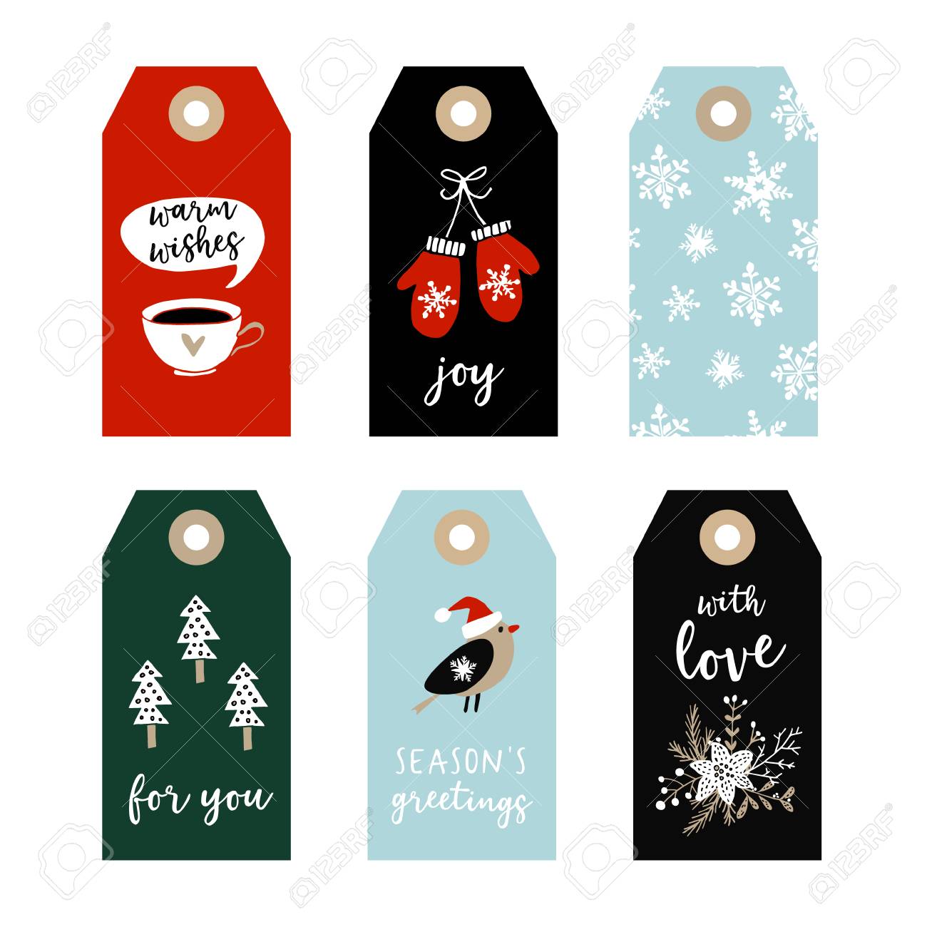 christmas gift label