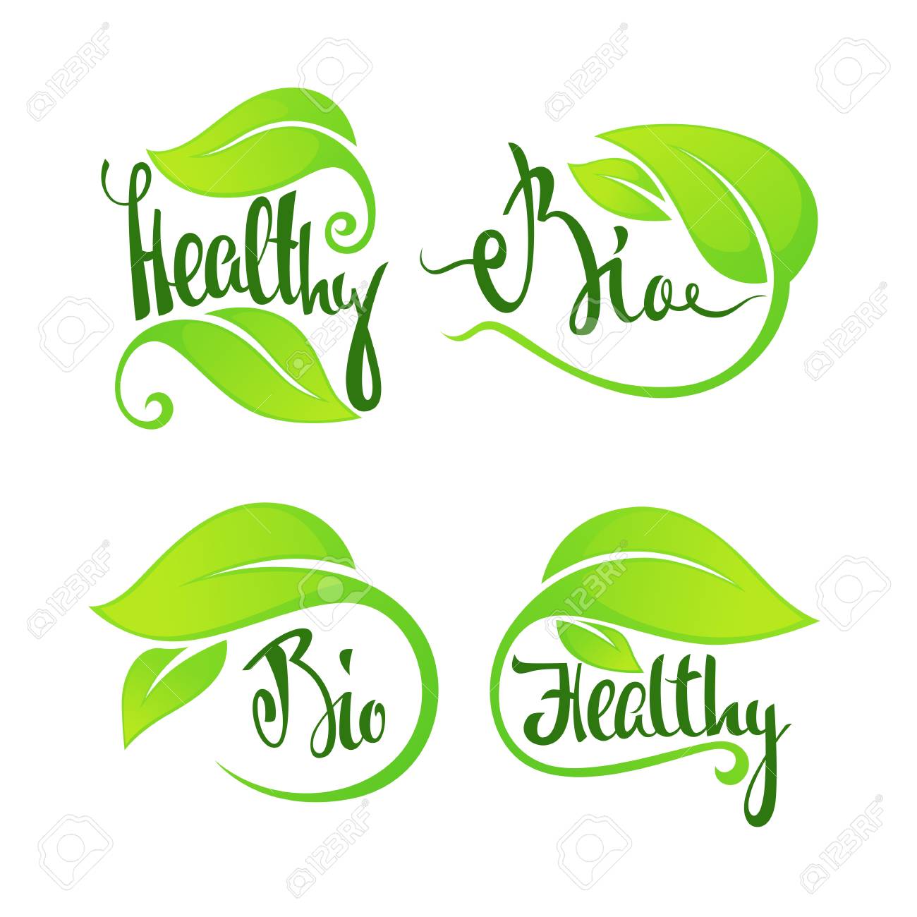 bio and healthy green