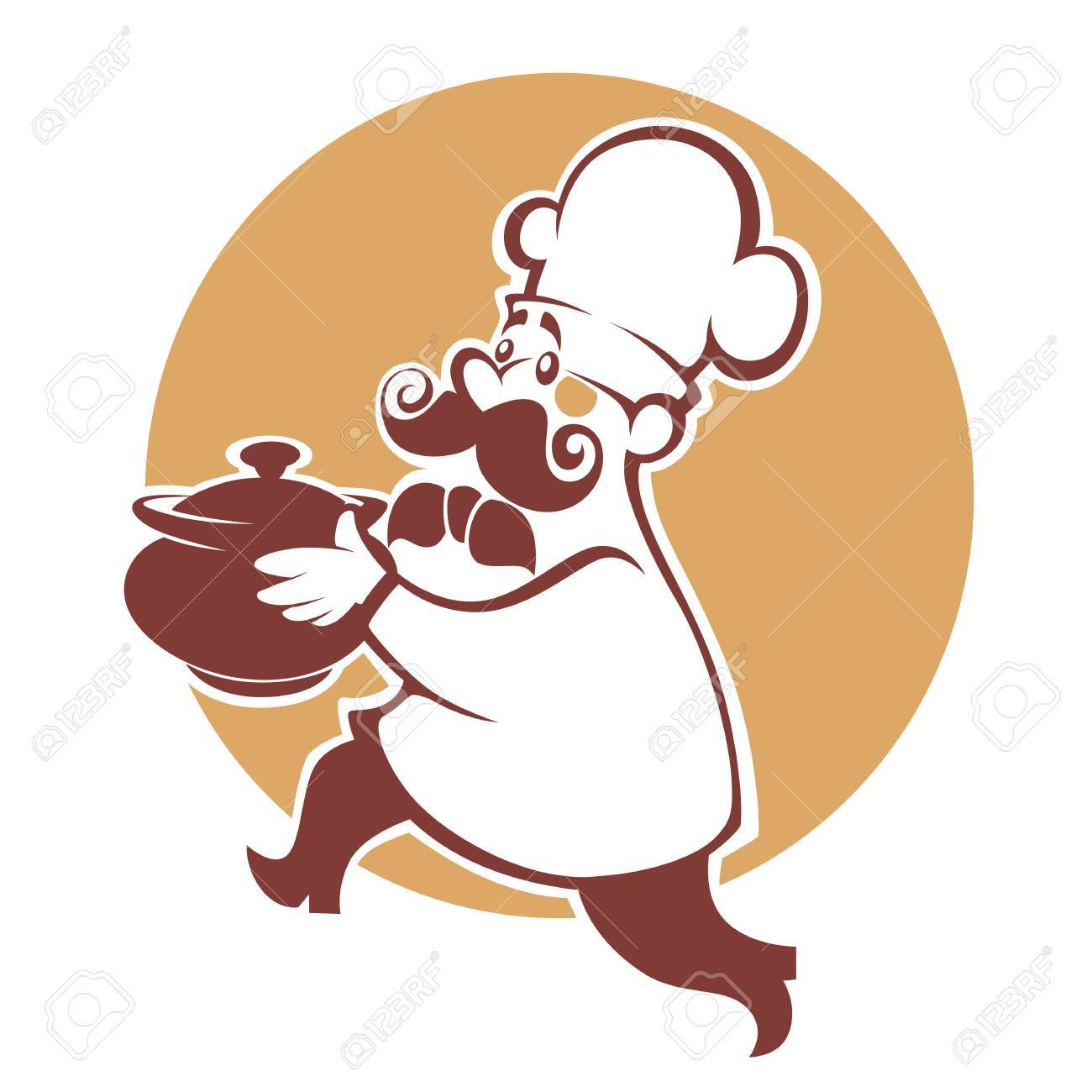 Cooking And Food Delivery Symbol, Food And Chif Silhouette For Your Logo Or  Menu Royalty Free SVG, Cliparts, Vectors, and Stock Illustration. Image  78841719., image size:1300x1300