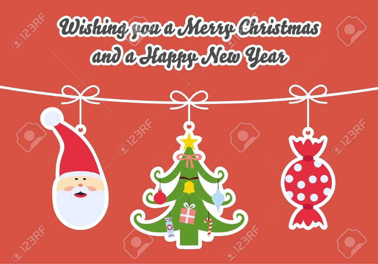 christmas card ornaments