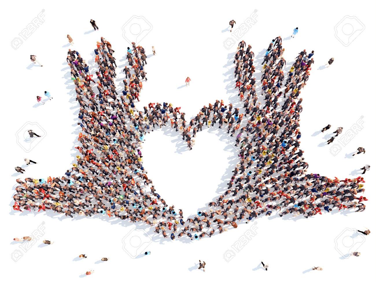 People in the form of an abstract symbol business. - 36805684 People in the form of an abstract symbol business. - 36805684
