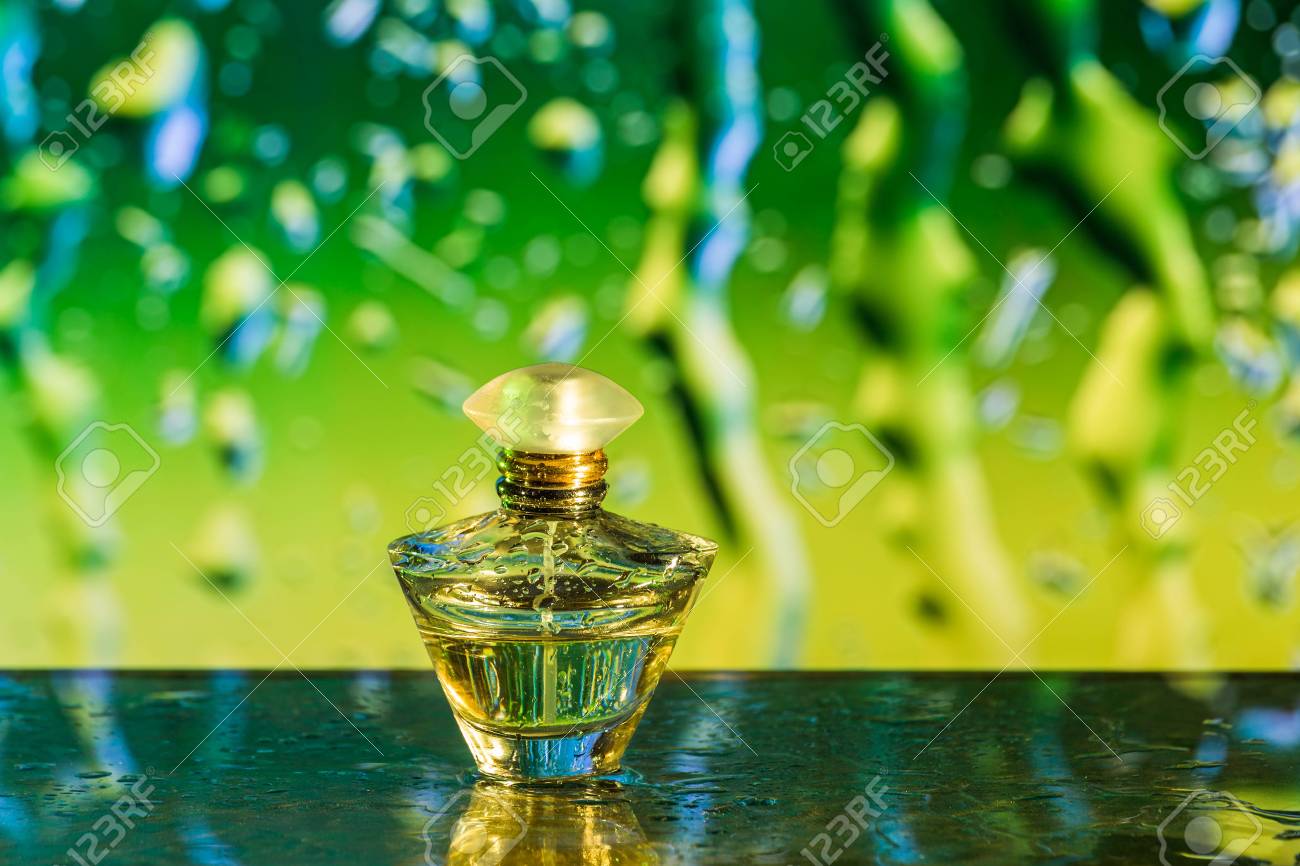 green bottle perfume