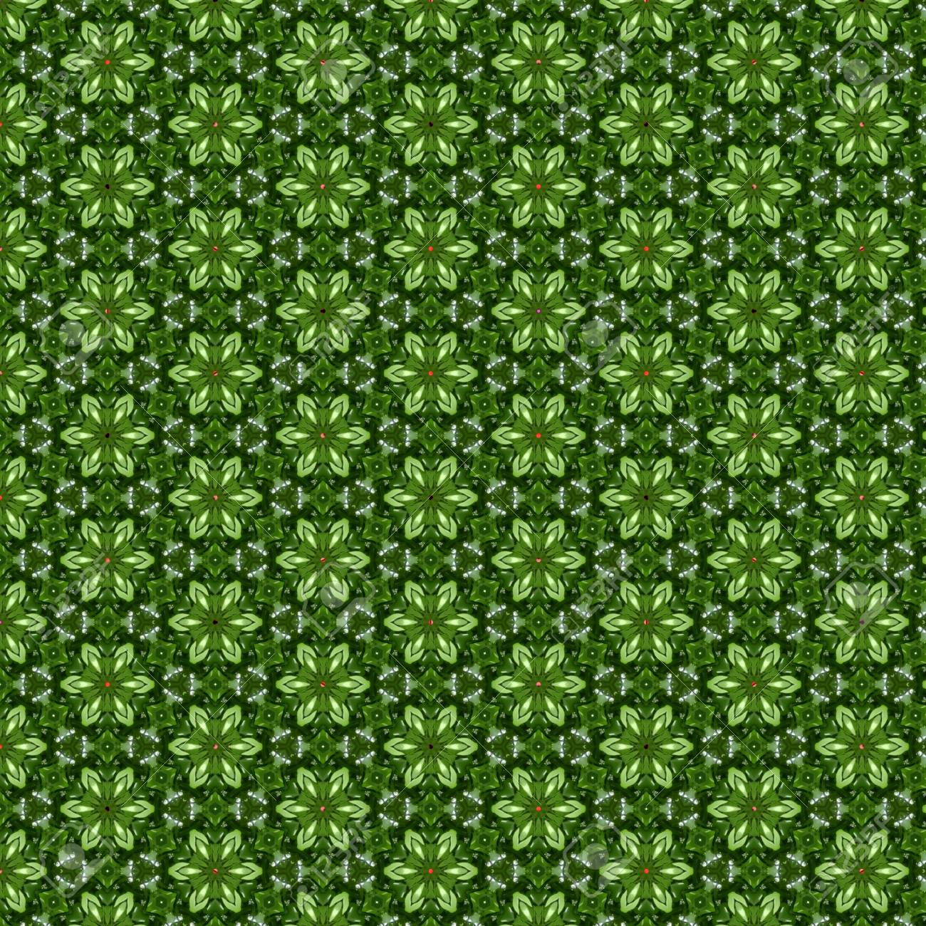 estampado verde
