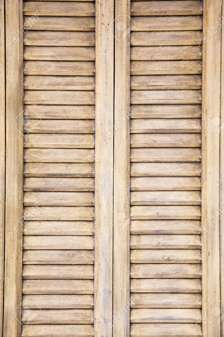 Rustic Window Closed With Wooden Exterior Shutters Stock Photo ... Rustic Window Closed With Wooden Exterior Shutters Stock Photo ...