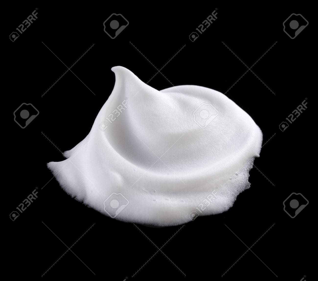 shaving foam isolated on black background - 47723861 shaving foam isolated on black background - 47723861