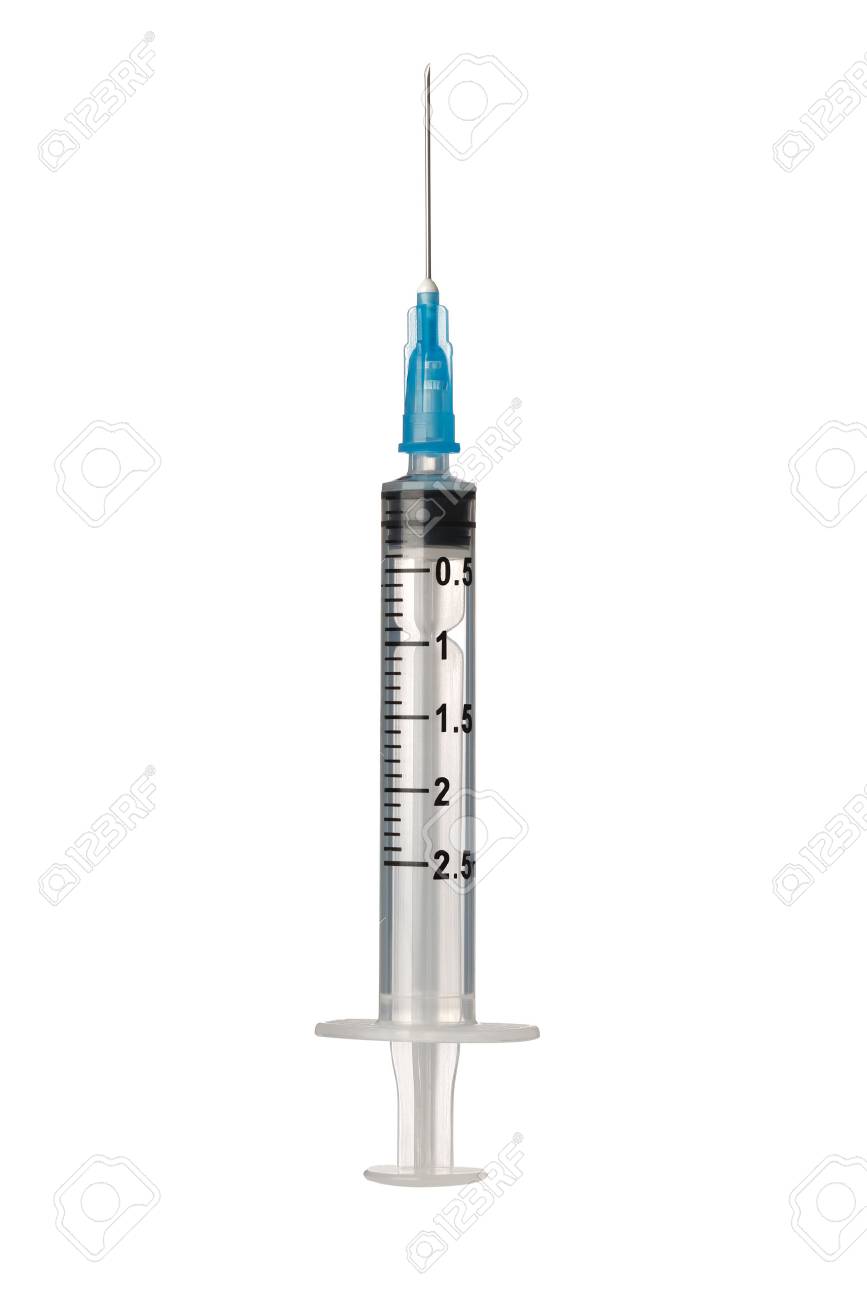 Syringe isolated with clipping path - 55300300 Syringe isolated with clipping path - 55300300