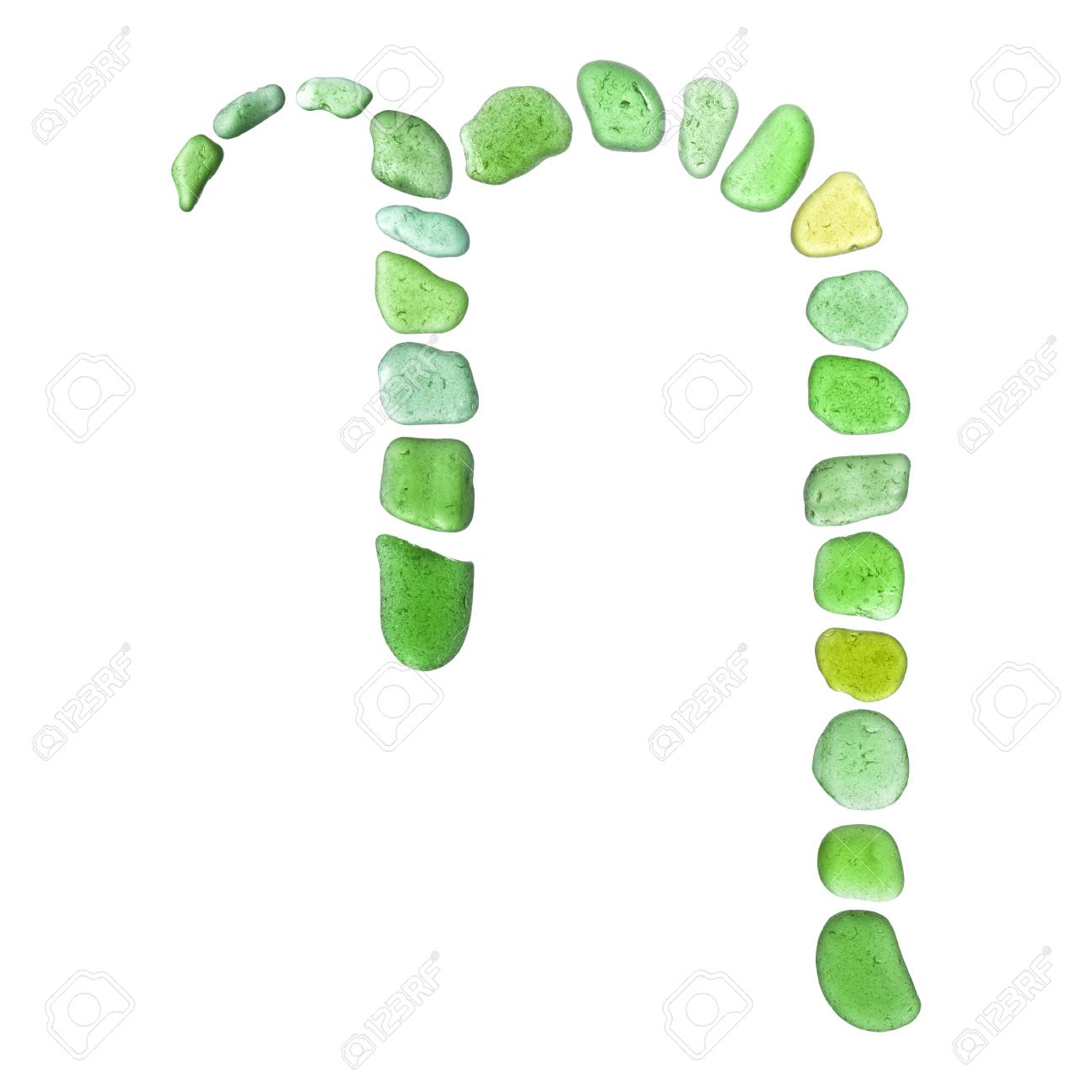 sea glass symbol greek letter eta on white background stock photo greek letter eta