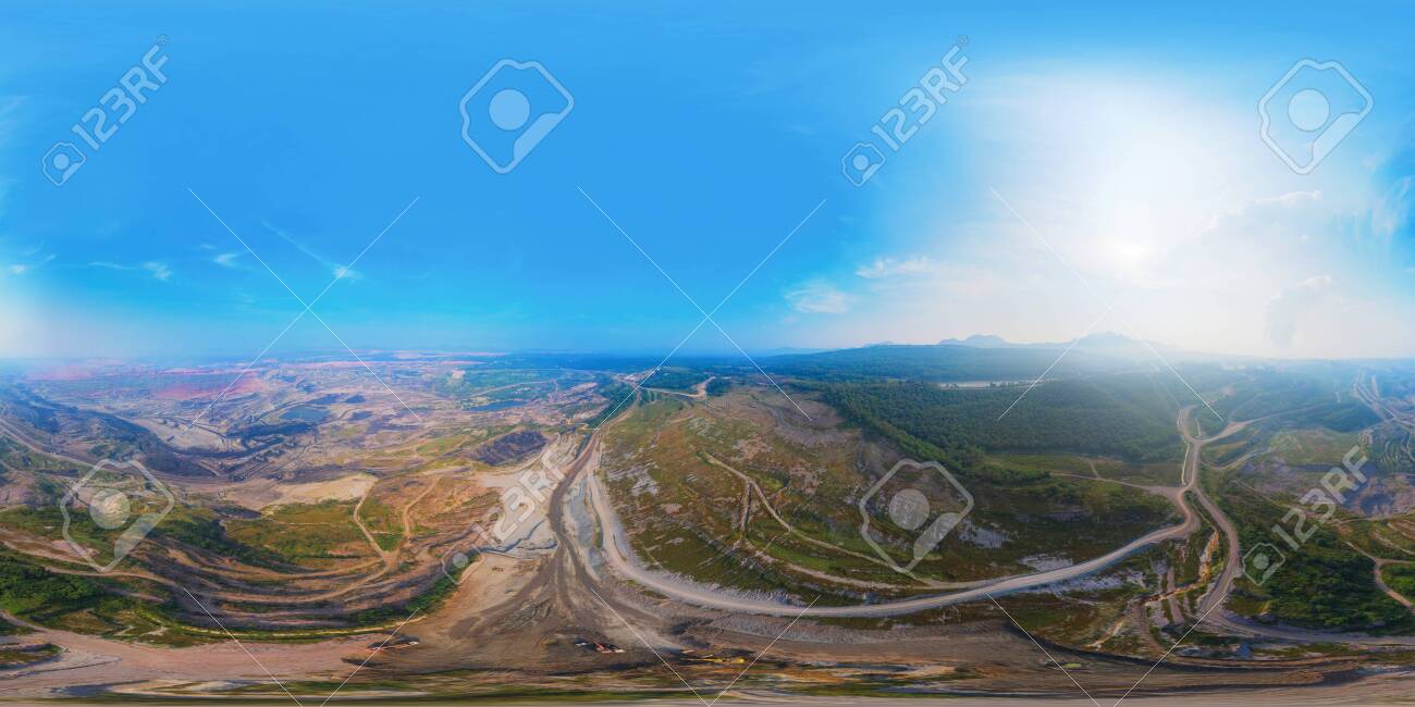 360 Panorama By 180 Degrees Angle Seamless Panorama Of Aerial Stock Photo Picture And Royalty Free Image Image 136526624