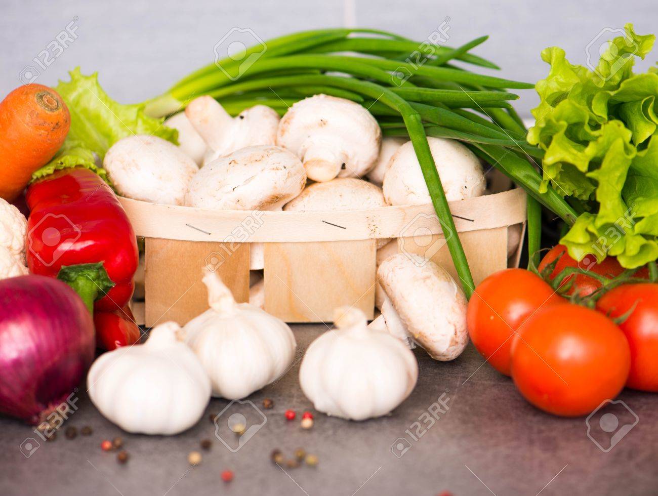 Kitchen Table With Food food ingredients on the kitchen table closeup stock photo, picture Kitchen Table With Food food ingredients on the kitchen table closeup stock photo, picture