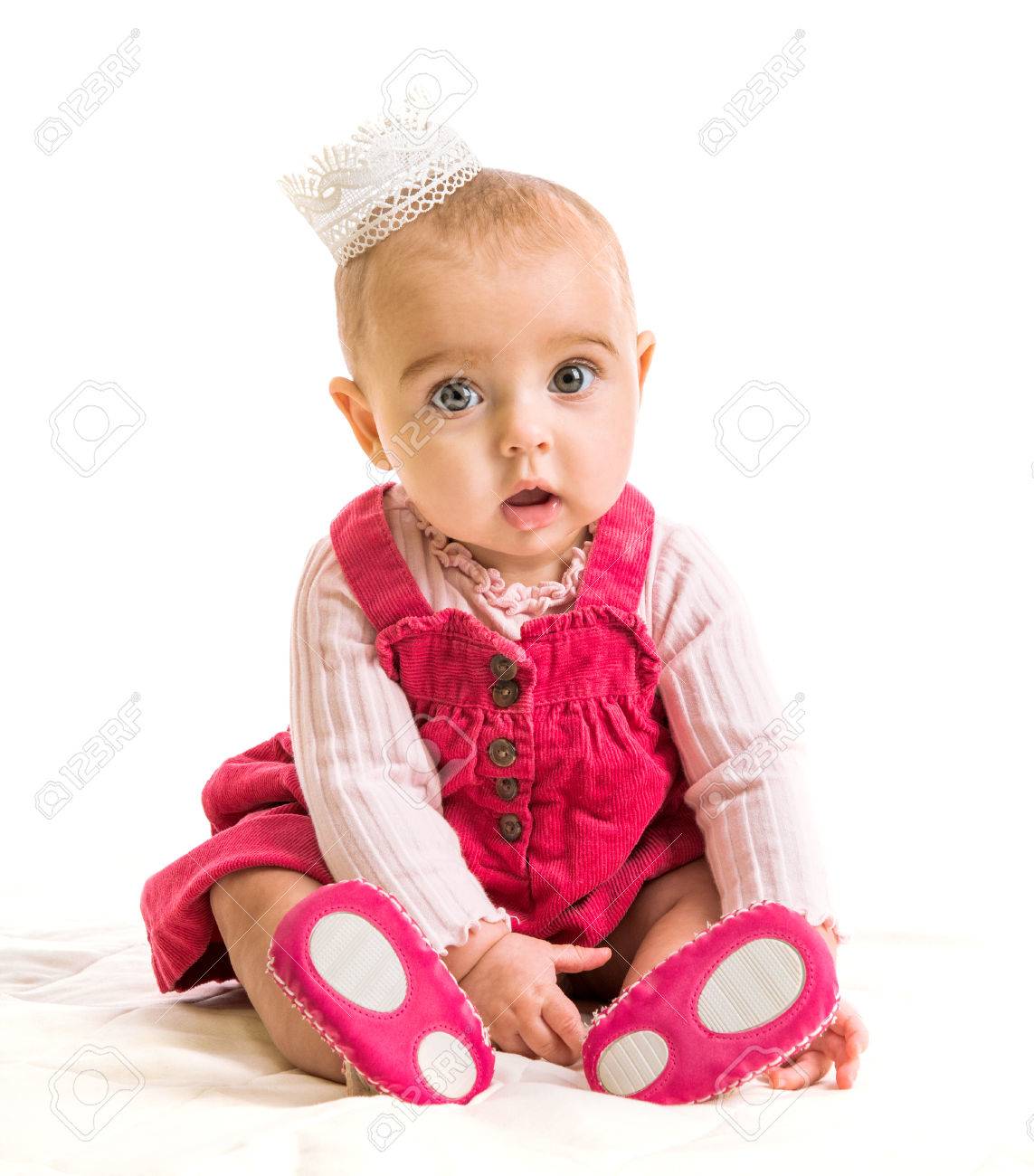 cute six-month girl in costume princess - 44147095 cute six-month girl in costume princess - 44147095