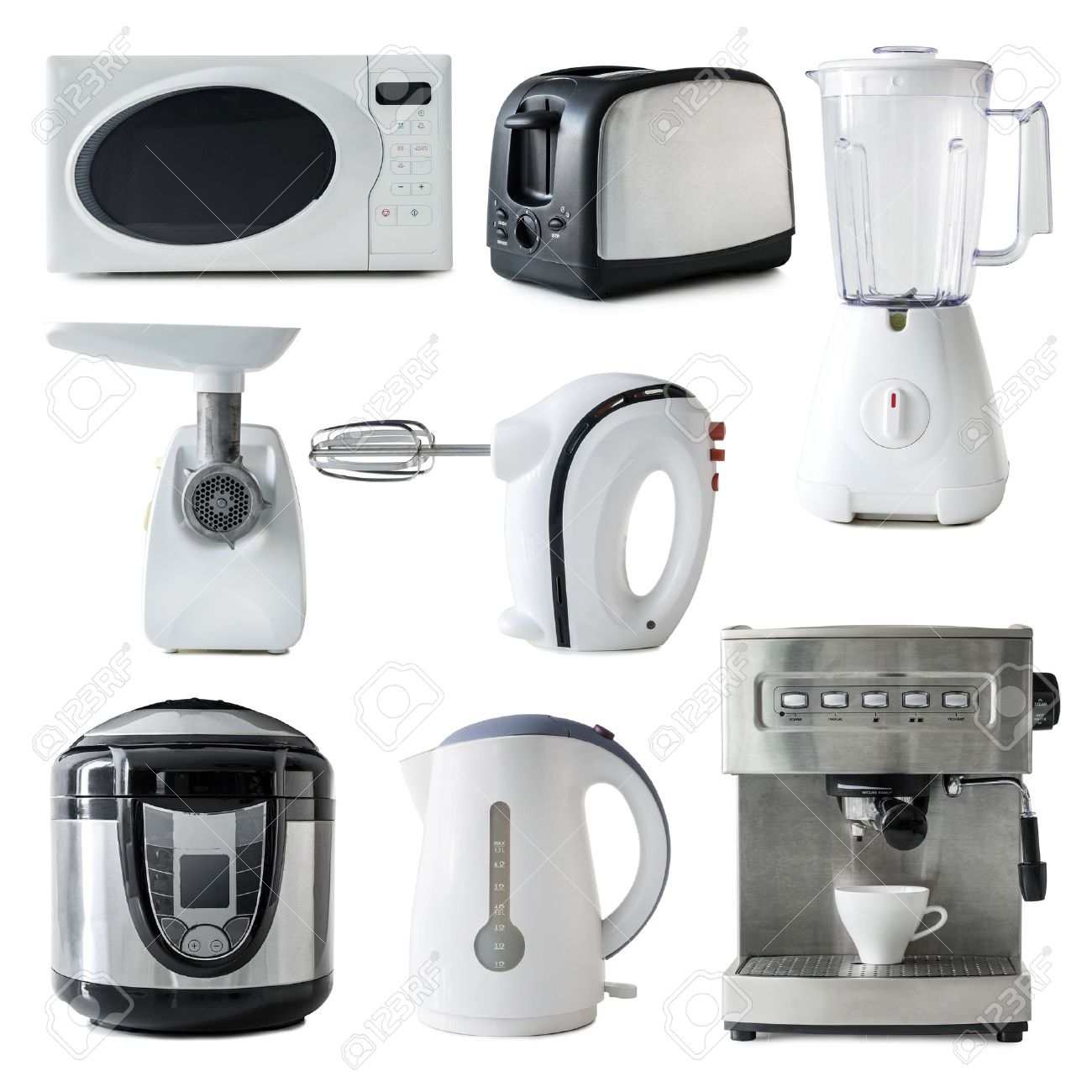 Uncategorized Images Of Kitchen Appliances kitchen appliances images stock pictures royalty free collage of different types isolated on white background