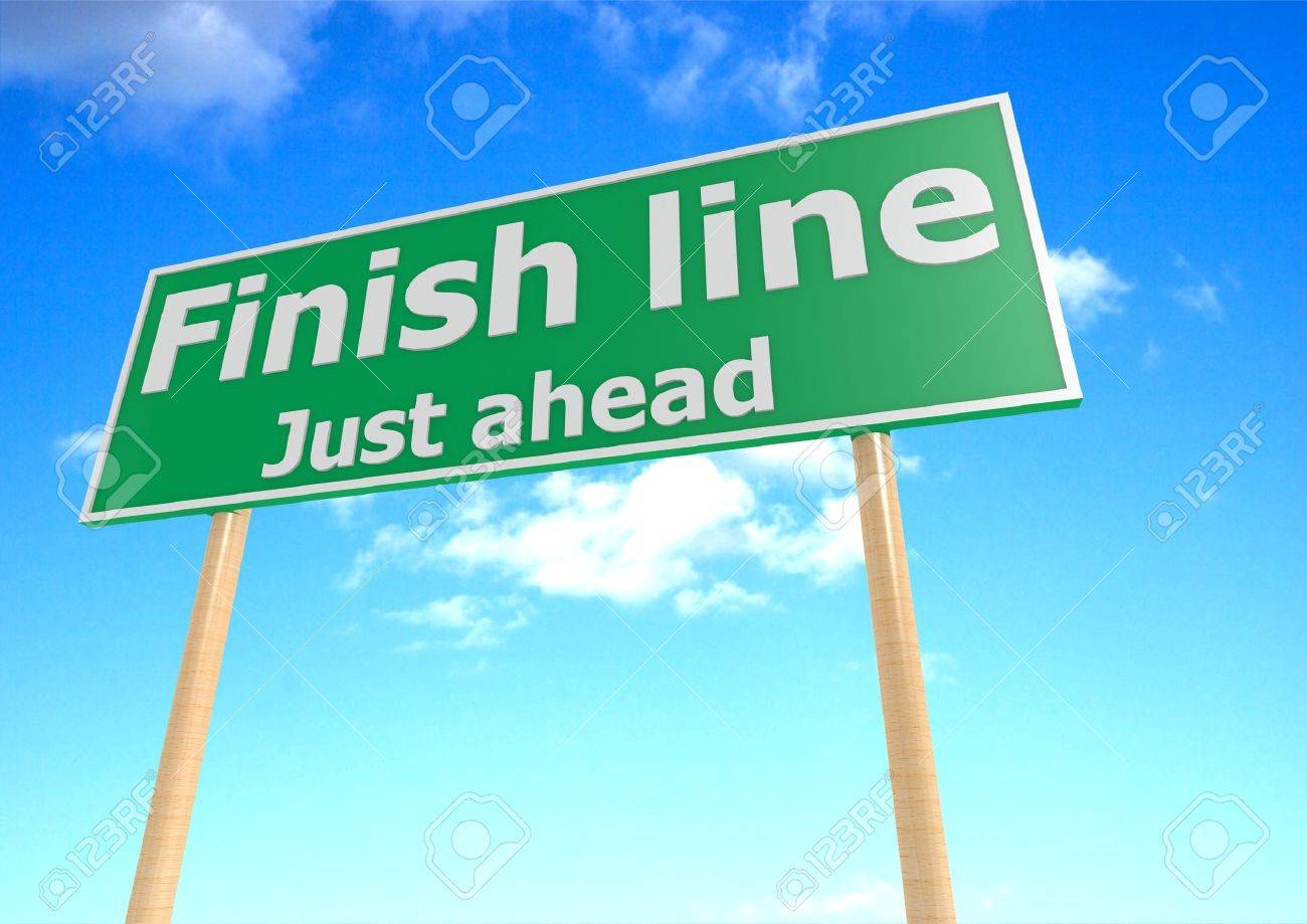 finish line on cloud