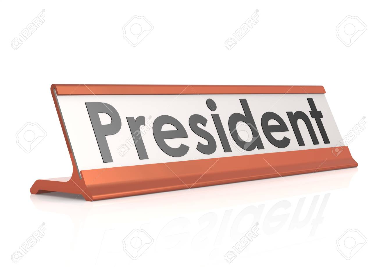 代表取締役社長テーブル タグ の写真素材 画像素材 Image