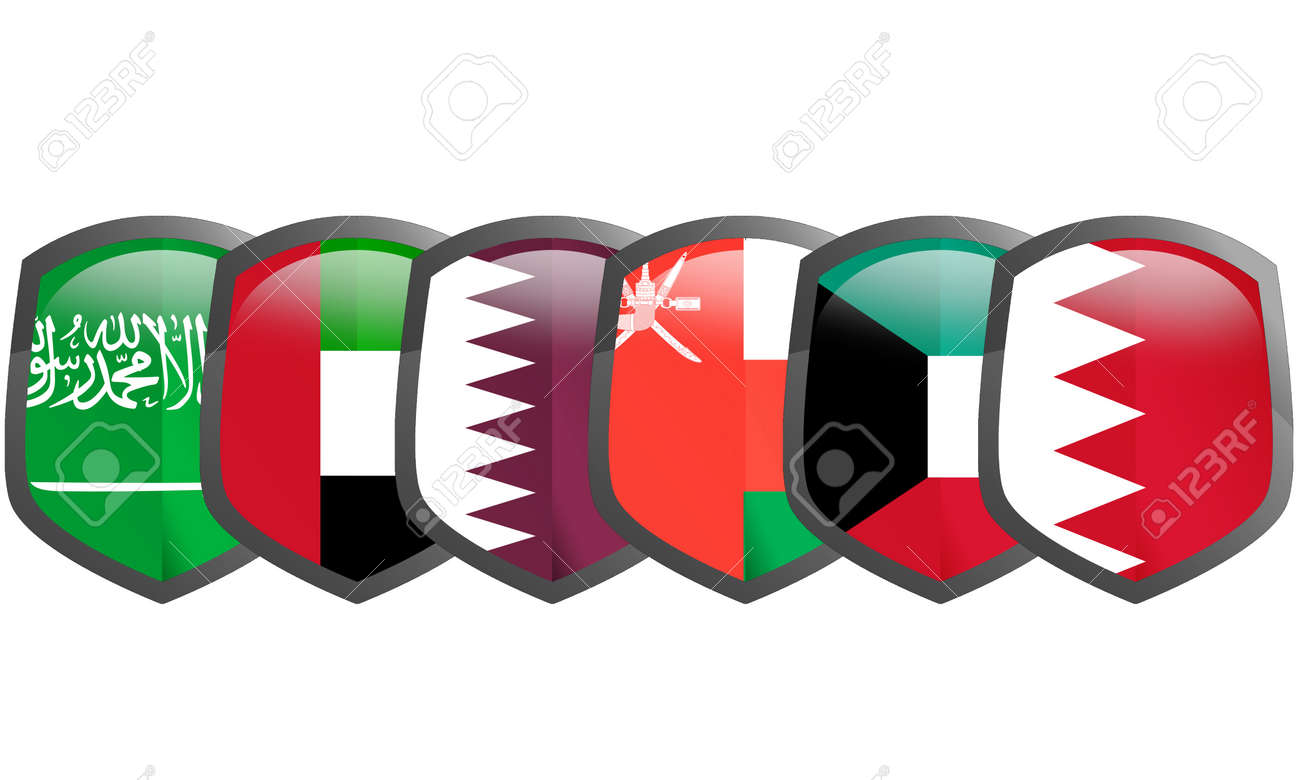 Peninsula Shield Force, military alliance between middle east countries , 3d rendering - 171843034 Peninsula Shield Force, military alliance between middle east countries , 3d rendering - 171843034